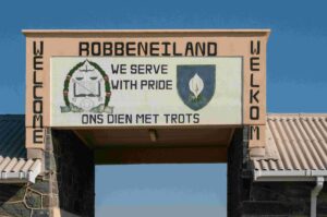Robben Island Welcome Sign